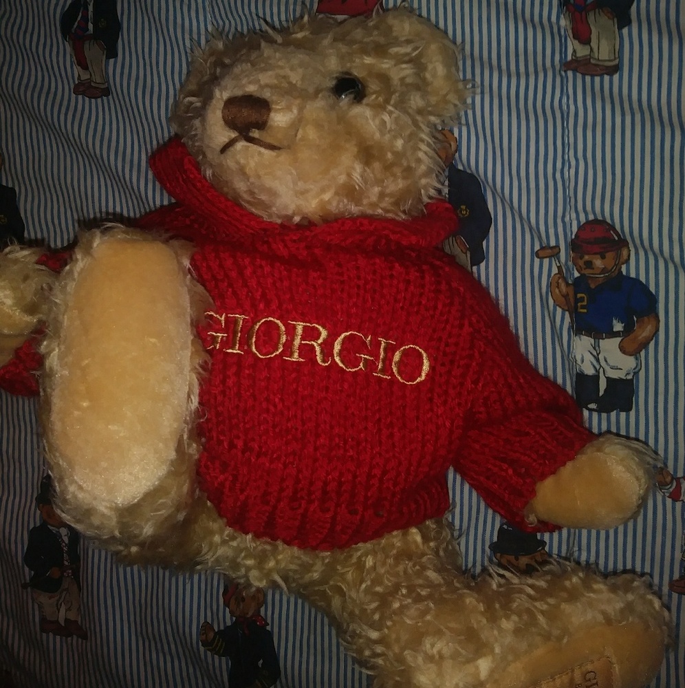 Vintage 1995 Giorgio Beverly Hills teddy bear